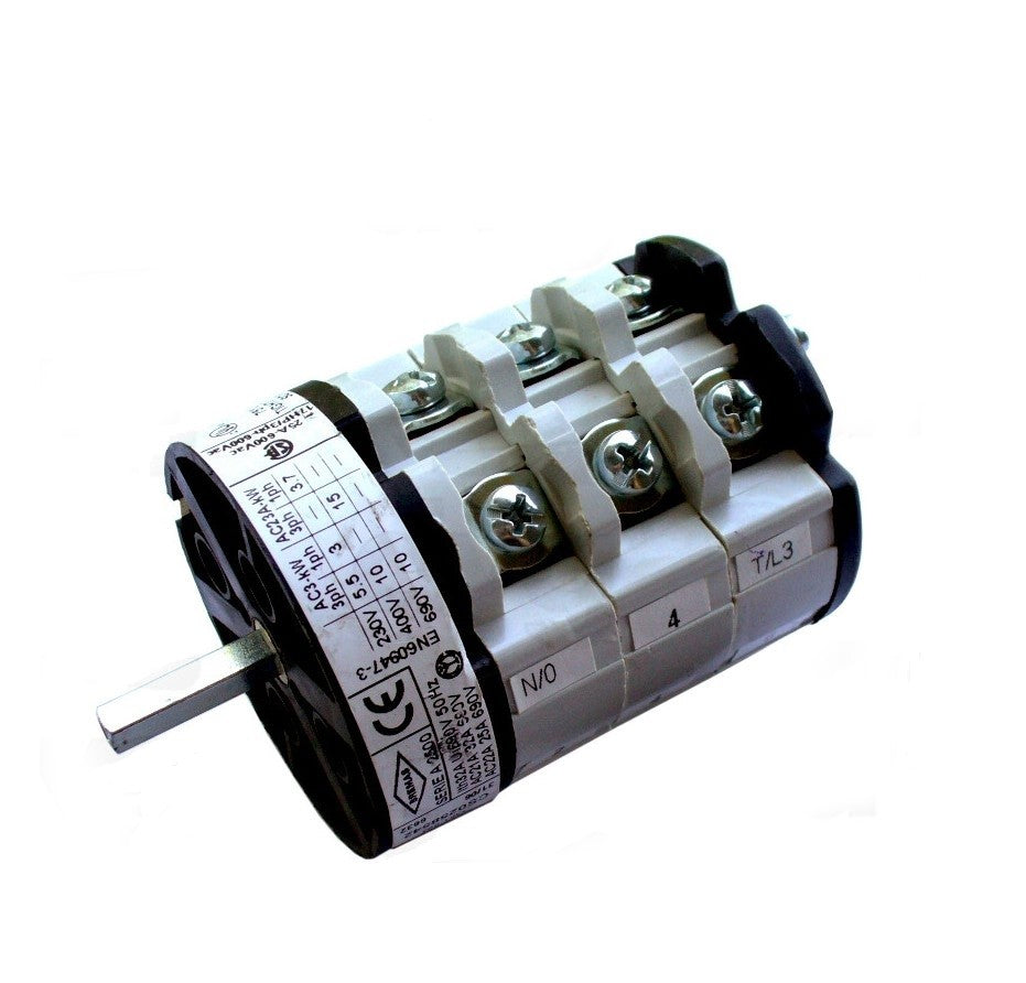 Commutatore Rotativo 8 Posizioni HOOCOM - Interruttore Camme 660V 20A 4 Poli - Foto 1