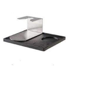 Tappetino per pressatura con base inox per portafiltro