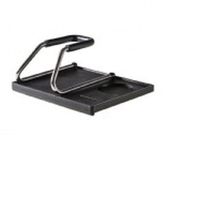 Tappetino angolare per pressatura con base tubolare inox per portafiltro
