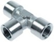 raccordo a t filetto 1/8" f - 1/8" f - 1/8" f ottone nichelato l 35mm