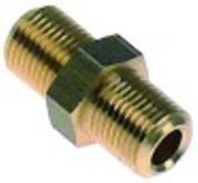 nipplo doppio ottone filetto 1/8" - 1/8" conf. 1 pz