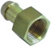 attacco per tubo ottone dritta filetto 1/2" tubo diametro  14mm con. 1 pz