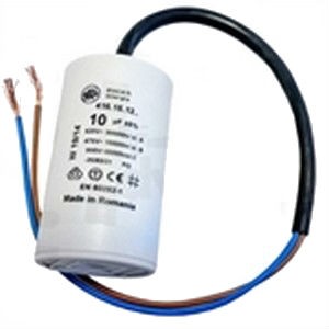 Condensatore 10uf 450v con cavi