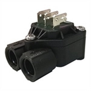 Contatore volumetrico 71220 plastic 1/4"g+out faston 6,3 -certificato nsf