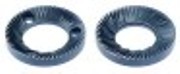 coppia macine senso di rotazione dx d1 diametro  59mm int. diametro  30/34mm h 8,8mm dist.denti 3,5mm fori diametro  6mm