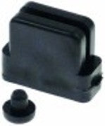 piede squadrato l 30mm plastica per macina caffè