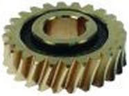 ingranaggio diametro 56mm sede albero diametro 19mm lar. 19mm denti 24 ottone larghezza dente 15,5mm