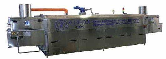 LAVACONTENITORI E STAMPI A NASTRO CON APERTURA AD ALI DI GABBIANO SERIE LCT A 60 210 2L E