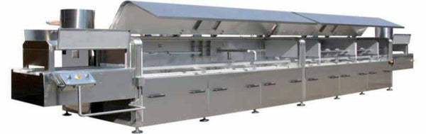 LAVACONTENITORI E STAMPI A NASTRO CON APERTURA AD ALI DI GABBIANO SERIE LCT A 80 170 SOF R4 V