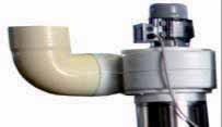 Aspiratore fumi per cappa di aspirazione integrata kW 0,22