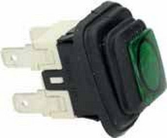 INTERRUTTORE BIPOLARE VERDE 16A 250V