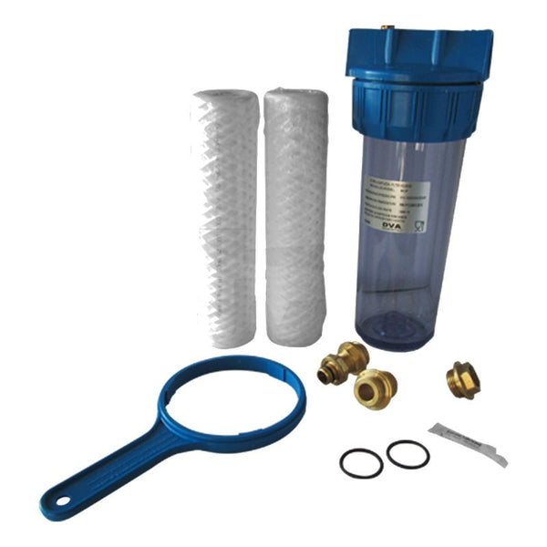 Kit filtro 9'' att. 3/4'' cartuccia filo riavvolto