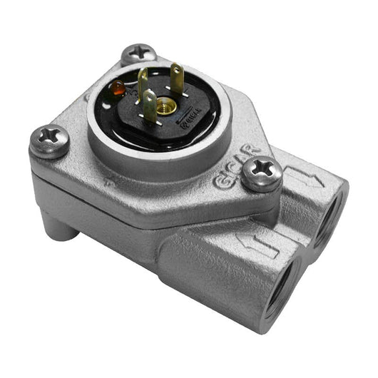 CONTATORE VOLUMETRICO 1/4 D.1,15 A CONNETTORE, CON LED -GICAR