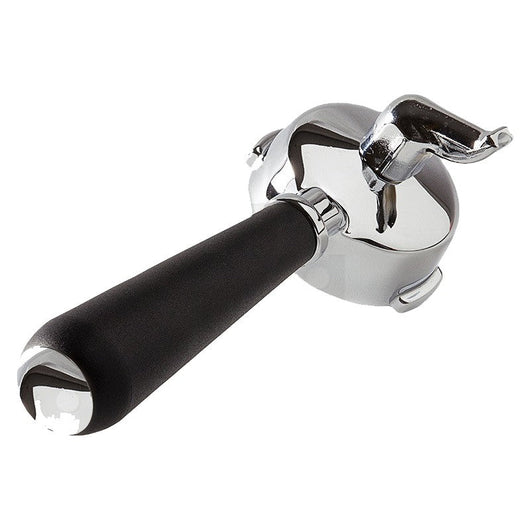 PORTAFILTRO MANICO DRITTO 1 TAZZA CON MANOPOLA COMFORT E TAPPO CROMATO