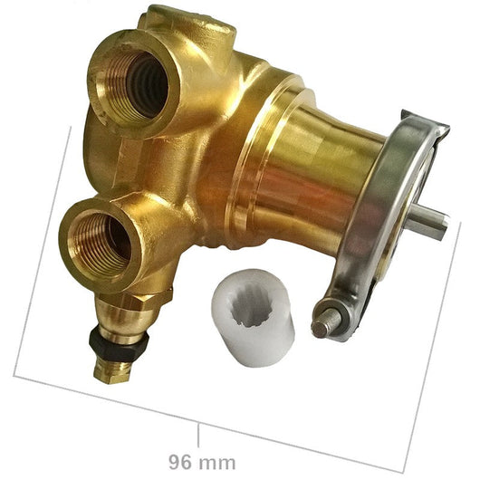 POMPANTE A FASCETTA FLUIDOTECH 200 L/H CON GIUNTO ASTA DENTATA