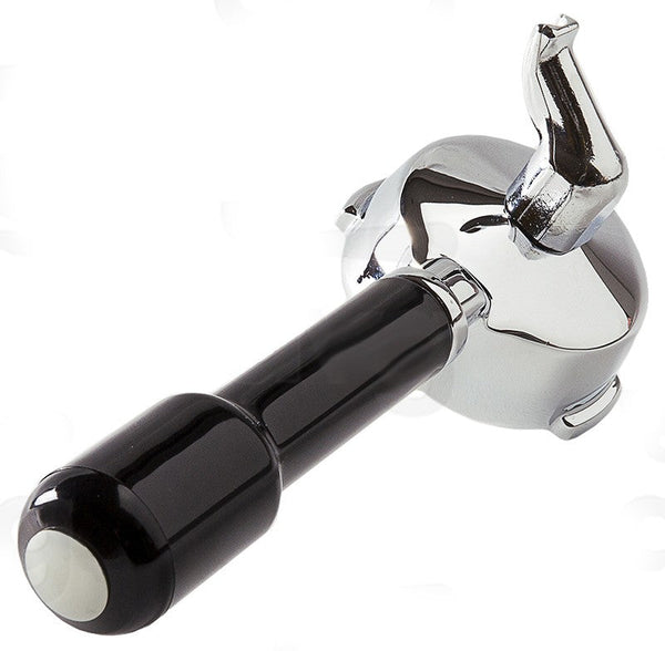 PORTAFILTRO DVG PROFONDO, H. WEGA 1 TAZZA CON MANOPOLA CLASSICA E TAPPO CROMATO