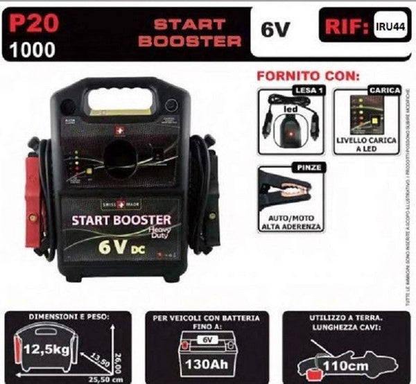START BOOSTER P20 1000 MADE IN SWISS