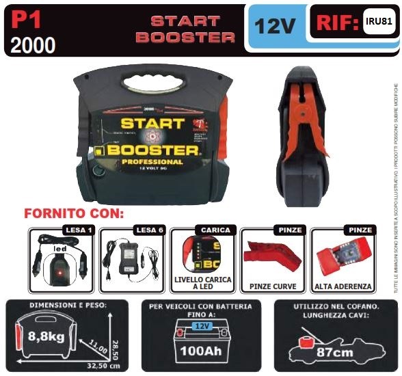 START BOOSTER P1 2000 MADE IN SWISS