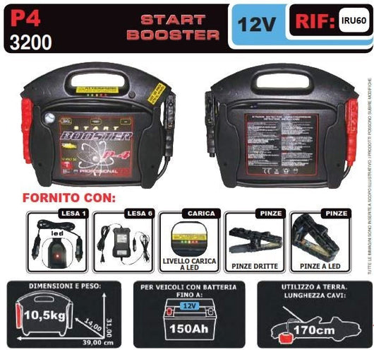 START BOOSTER P4 3200 MADE IN SWISS