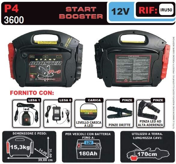 START BOOSTER P4 3600 MADE IN SWISS