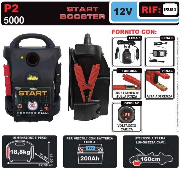 START BOOSTER P2 5000 MADE IN SWISS