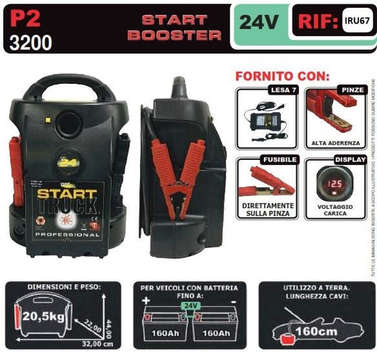 START BOOSTER P2 3200 MADE IN SWISS