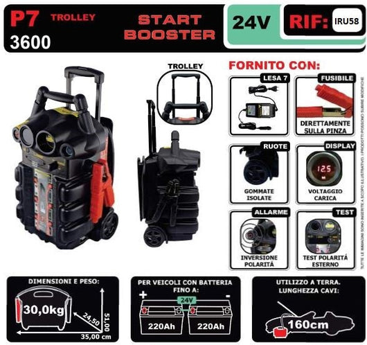 START BOOSTER P7 3600 MADE IN SWISS