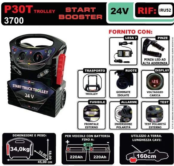 START BOOSTER P30 3700 MADE IN SWISS