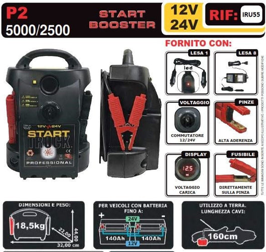 START BOOSTER P2 5000/2500 MADE IN SWISS