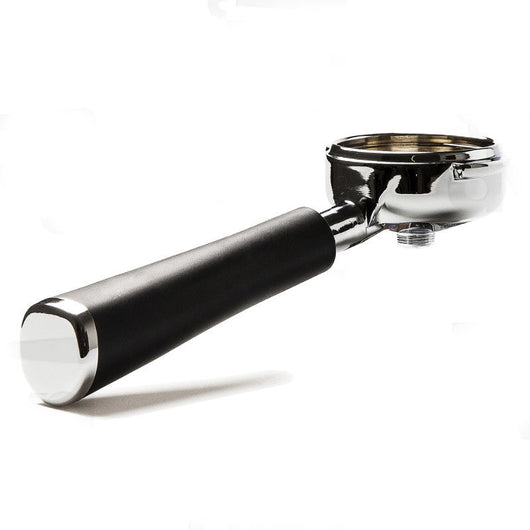 PORTAFILTRO FAEMA adatt. ORIG. MANICO CURVO COMPLETO DI MANOPOLA TOP