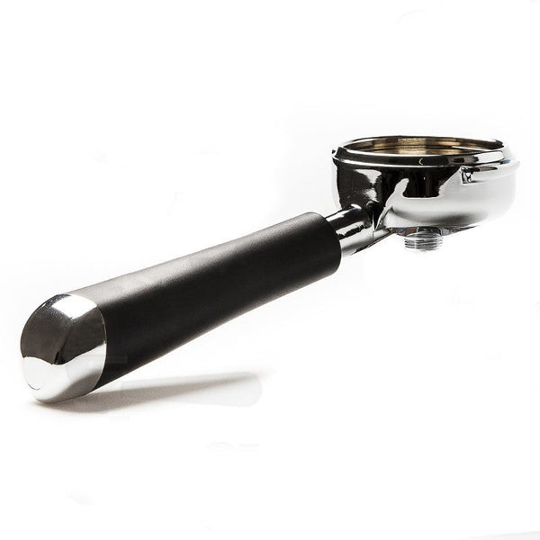 PORTAFILTRO FAEMA adatt. ORIG. MANICO CURVO COMPLETO DI MANOPOLA SUPERIOR