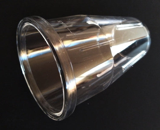 BICCHIERE TRASPARENTE FRULLINO transparent beaker for frappè blender