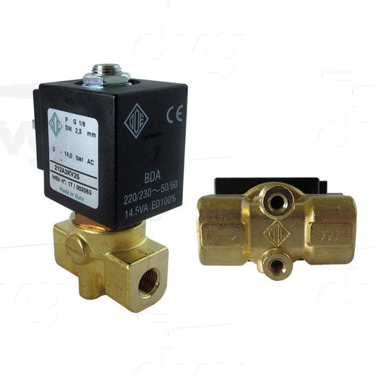 ELETTROVALVOLA ODE 2 VIE 1/8 1/8 230V DN2,5MM
