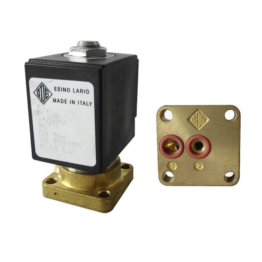 ELETTROVALVOLA ODE 2 VIE A BASETTA 220V 50/60Hz 10BAR Dn3mm