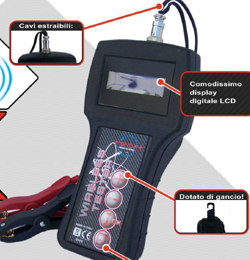 EVO WIRELESS tester digitale per batterie Start Booster