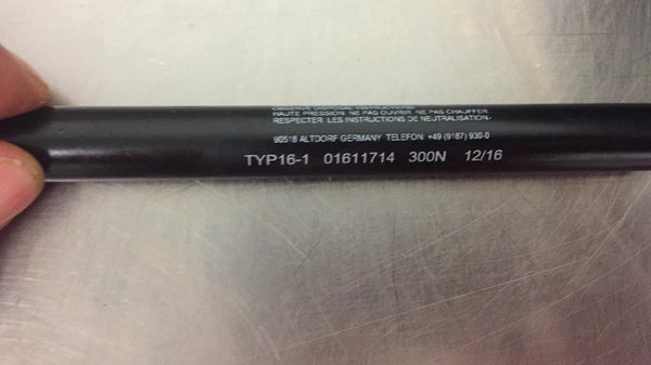 PISTONE MOLLA A GAS typ16-1 01611714 300N 12/16