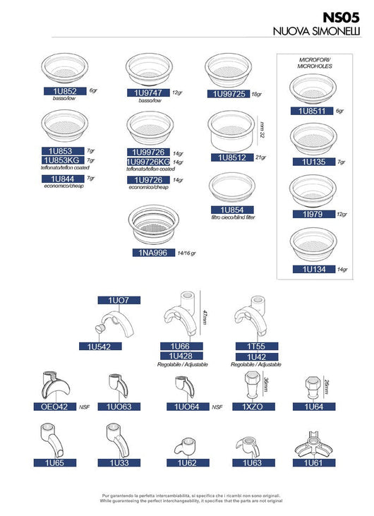 NUOVA SIMONELLI - FILTRI E BECCUCCI