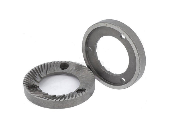 MACINE FAMA D.64MM SX PIANE Diametro esterno 64mm, diametro interno 37mm, spessore 9mm, 3 fori