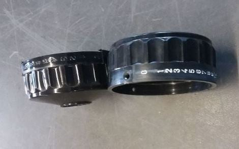 MANOPOLA OROLOGIO ITALMA foro centrale del manettino è da 25mm