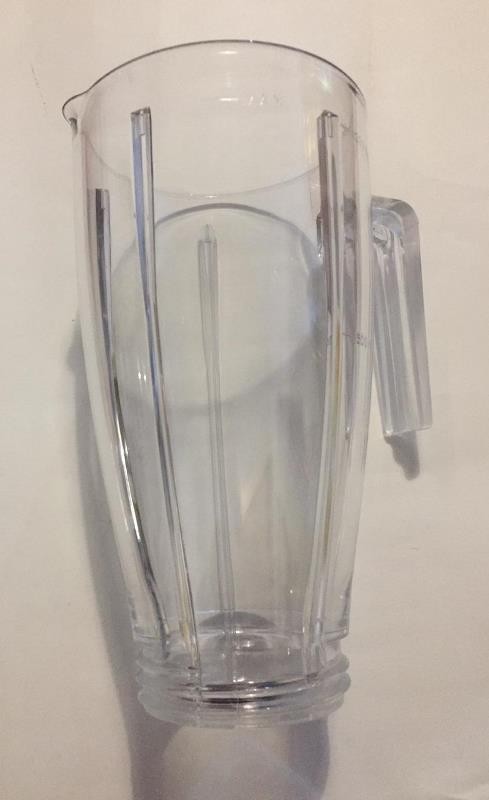 BICCHIERE FILETTATO TRASPARENTE FR - RICAMBI VEMA