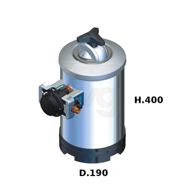 Addolcitore  manuale 8lt. mod. iv attacco 3/4