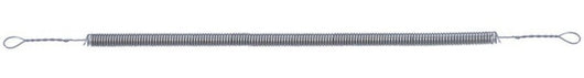 resistenza a spirale 600w 110v per tubo al quarzo l1 390mm l2 340mm diametro  6mm attacco occhiello