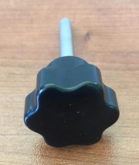 MANOPOLA NICHELATA FORO 6 GAMBO - 1 TIPO TERIM ONOFRI - Foto 12