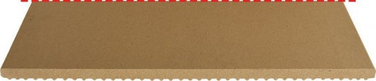 PIASTRA REFRATTARIA 400x100x20 mm BONNET HOBART THIRODE 281659 ASCASO