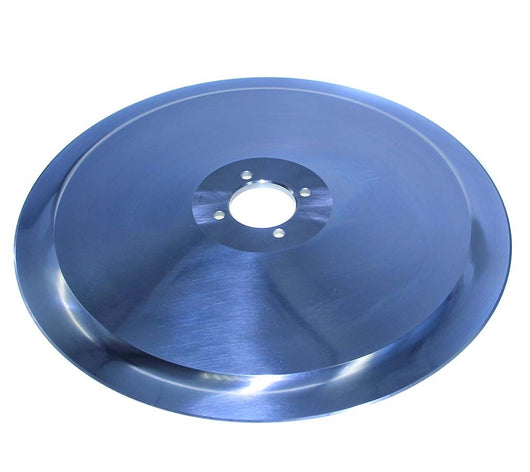 LAMA PER AFFETTATRICE  MOD. 300-40-4 DIAM. INT. 254 H 22,5 MAT. C45 ACCIAIO TEDESCO GERMAN STEEL 100% MADE IN ITALY