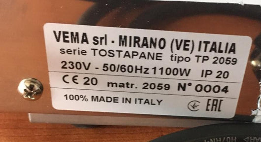 TOSTAPANE A 2 FORNI TP 2059 - VEMA