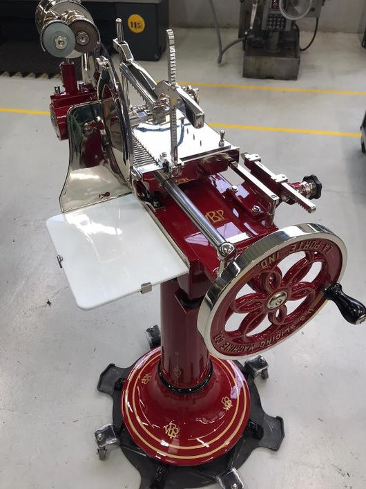 AFFETTATRICE A VOLANO BERKEL MOD. B “INDIANINA” PRODOTTA TRA 1919 – 1921