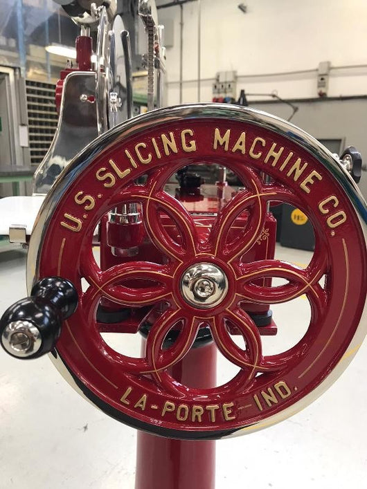 AFFETTATRICE A VOLANO BERKEL MOD. B “INDIANINA” PRODOTTA TRA 1919 – 1921