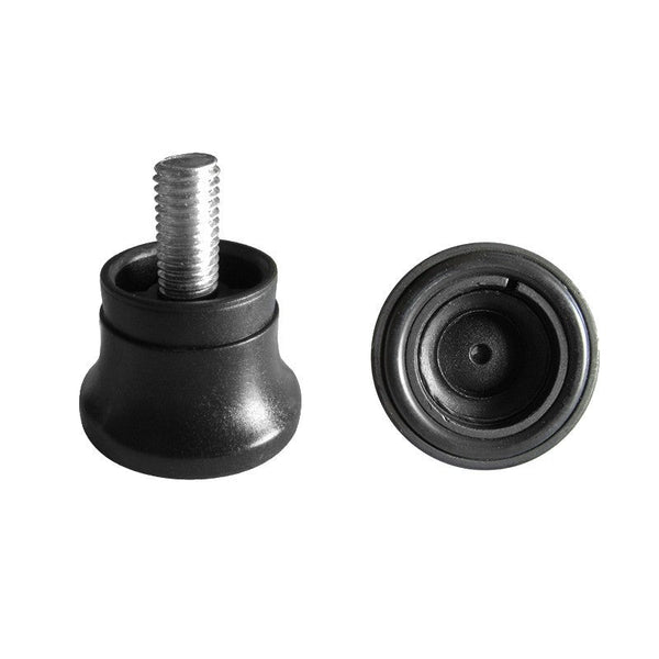 PIEDINO NYLON FISSO D.40MM H.30 VITE M10X17