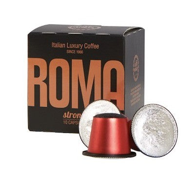 100 CAPSULE ROMA COMPATIBILE NESPRESSO MADE IN ITALY